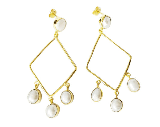 Barbara Baroque Pearl Earrings - G x G Collective