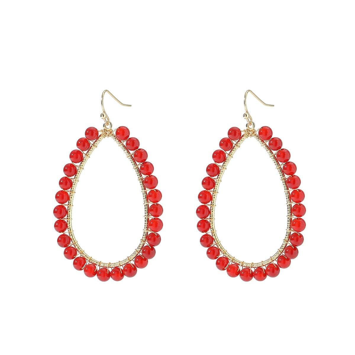 Dana Medium Teardrop Earrings - Multiple colours - G x G Collective