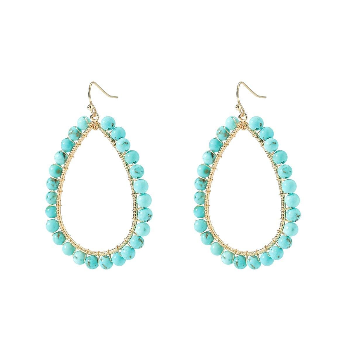 Dana Medium Teardrop Earrings - Multiple colours - G x G Collective