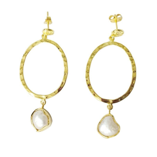 Joanna Baroque Pearl Earrings - G x G Collective