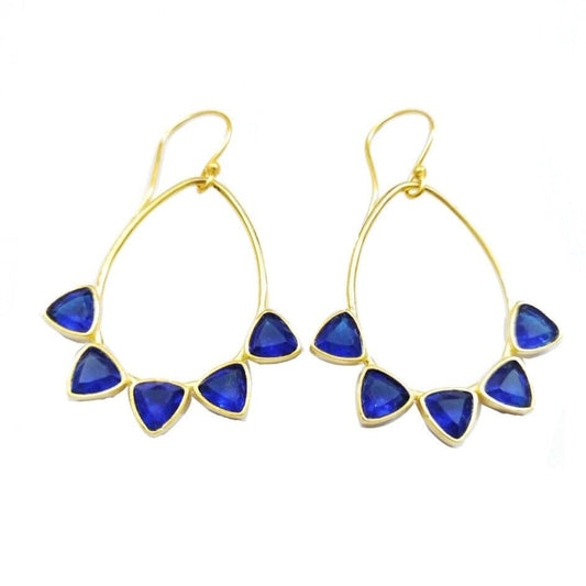 Karin Sapphire Earrings - G x G Collective