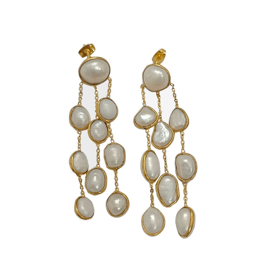 Lania Baroque Pearl Earrings - G x G Collective