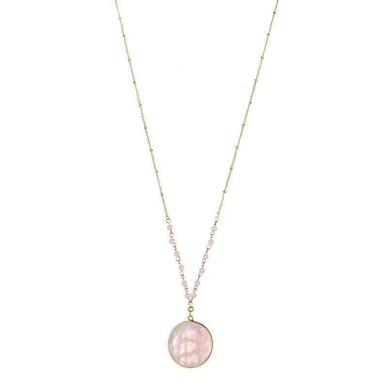 April natural stone necklace - G x G Collective