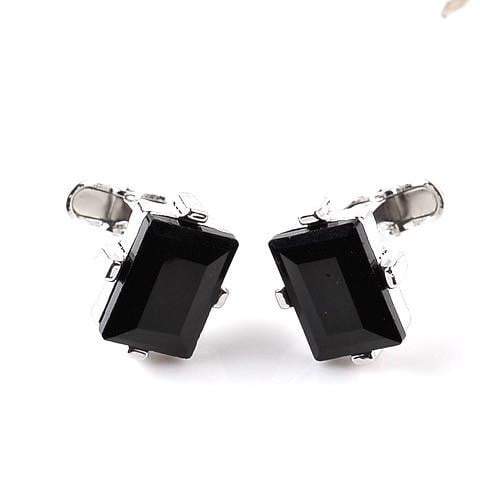 Black Luxe Jewelled Cufflinks - G x G Collective