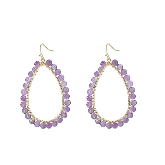 Dana Medium Teardrop Earrings - Multiple colours - G x G Collective