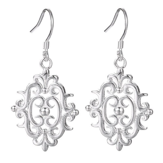 Diana Sterling Silver Filigree Earrings