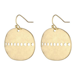 Elaine Earrings in Silver & Gold