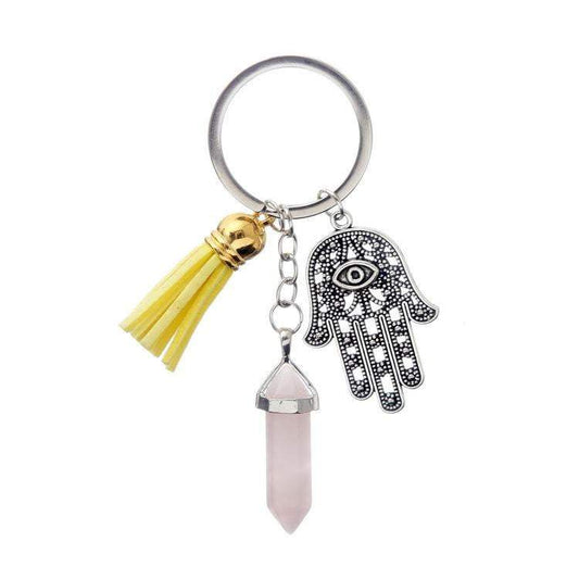 Elizabeth Natural Stone Key Chain - G x G Collective