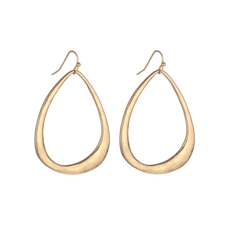 Jordan Bell Hoop Earrings 