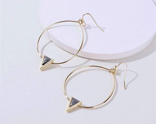 Jordan Hoop Earrings - G x G Collective