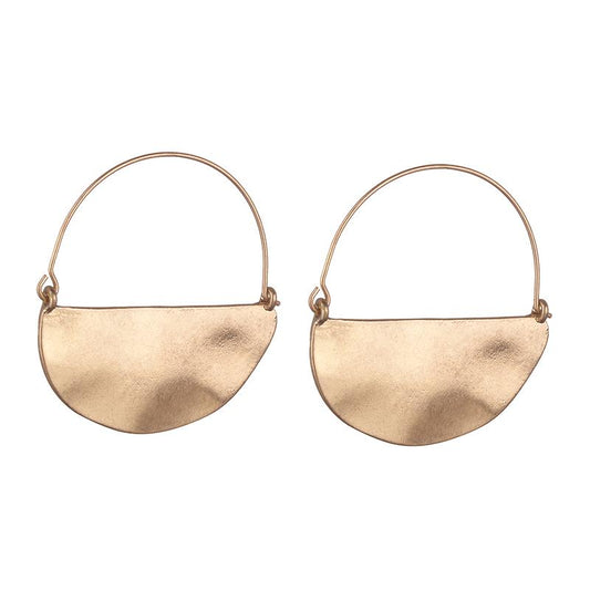 Poppy Hoop Earrings in Gold & Silver - G x G Collective